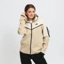 Nike Tech Fleece Full Zip Hoodie - Stone