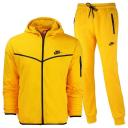 Nike Tech Fleece Full-Zip Hoodie Yellow Strike/Black