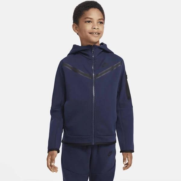 Nike Tech Fleece Hoodie Junior - Navy - Kids