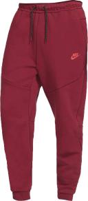 Nike Tech Fleece Joggers - Red - Mens