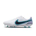 Nike Tiempo Legend 9 Pro FG - White/Blue - 7 | Soccer & Rugby