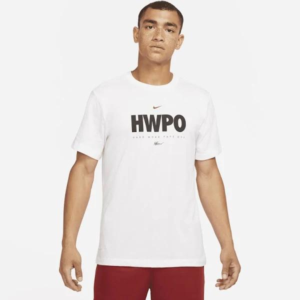 Nike Training Dri-FIT Graphic T-Shirt in White