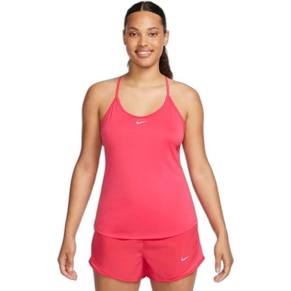Nike Training One Elastika Tank Top - Pink - M