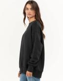 Nike Trend Oversized Sweatshirt - Black/Sail - XXL