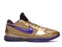 Nike Undefeated x Zoom Kobe 5 Protro 'Hall of Fame' Sneakers | Gold | Men's Size 5.5