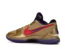Nike Undefeated x Zoom Kobe 5 Protro 'Hall of Fame' Sneakers | Gold | Men's Size 5.5