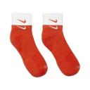 Nike - Unisex Everyday Plus Cushion Ankle 1 Pair - Double Socks - Orange/White Orange - XL