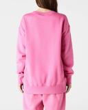 Nike Unisex Mini Swoosh Oversized Crew Sweatshirt in pinksicle