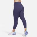 Nike Universa Women's Medium-Support High-Waisted 7/8 Leggings With Pockets - Purple