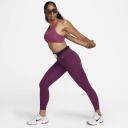 Nike Universa Women's Medium-Support High-Waisted 7/8 Leggings With Pockets - Red