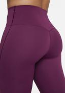 Nike Universa Women's Medium-Support High-Waisted 7/8 Leggings With Pockets - Red
