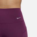 Nike Universa Women's Medium-Support High-Waisted 7/8 Leggings With Pockets - Red