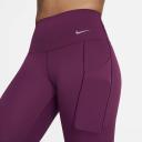 Nike Universa Women's Medium-Support High-Waisted 7/8 Leggings With Pockets - Red