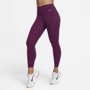 Nike Universa Women's Medium-Support High-Waisted 7/8 Leggings With Pockets - Red