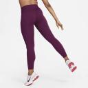 Nike Universa Women's Medium-Support High-Waisted 7/8 Leggings With Pockets - Red