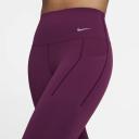 Nike Universa Women's Medium-Support High-Waisted 7/8 Leggings With Pockets - Red