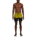 Nike Volley 5 Swim Shorts Yellow Black - L