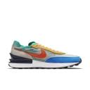 Nike Waffle One Mustard Orange Blue Turquoise