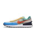 Nike Waffle One Mustard Orange Blue Turquoise