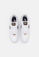 Nike White & Black Air Force 1 '07 Essential Sneakers