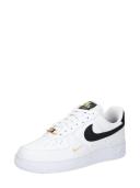 Nike White & Black Air Force 1 '07 Essential Sneakers