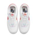 Nike | Women Air Force 1 Shadow SE Sneakers White/Orange 8