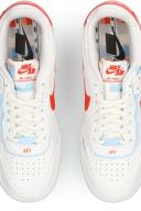 Nike | Women Air Force 1 Shadow SE Sneakers White/Orange 8