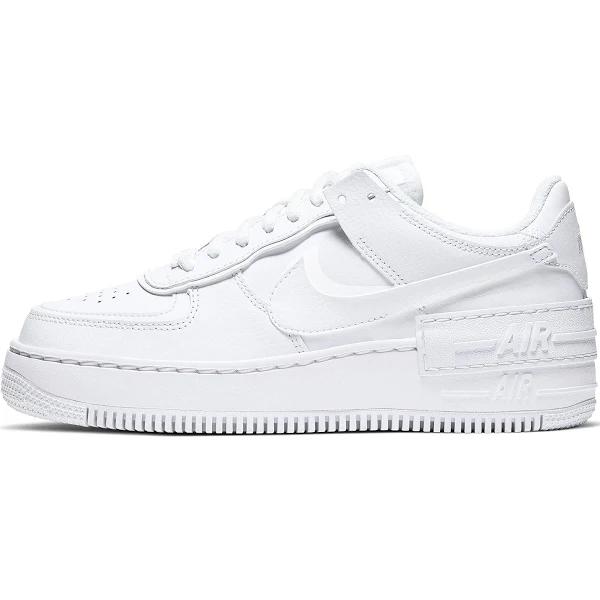 Nike | Women Air Force 1 Shadow SE Sneakers White/Orange 8