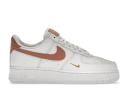 Nike Women's Air Force 1 '07 Essential White/Rust Pink