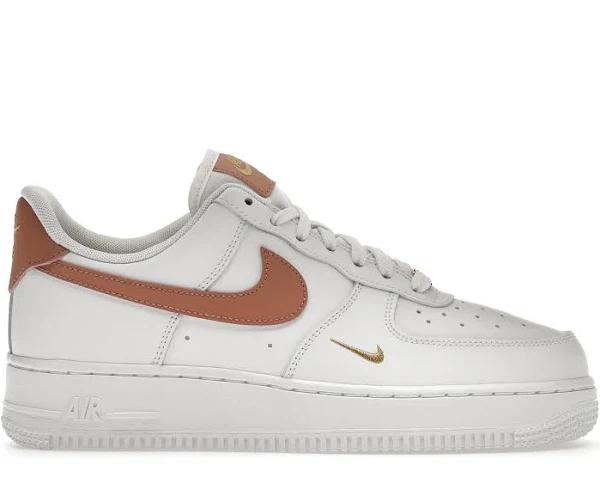 Nike Women's Air Force 1 '07 Essential White/Rust Pink