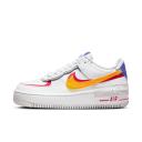 Nike Women's Air Force 1 Shadow Gundam White/sundial - Size 7.5