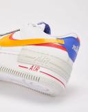 Nike Women's Air Force 1 Shadow Gundam White/sundial - Size 7.5