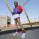 Nike Women's Air Force 1 Shadow Gundam White/sundial - Size 7.5
