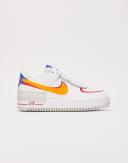 Nike Women's Air Force 1 Shadow Gundam White/sundial - Size 7.5