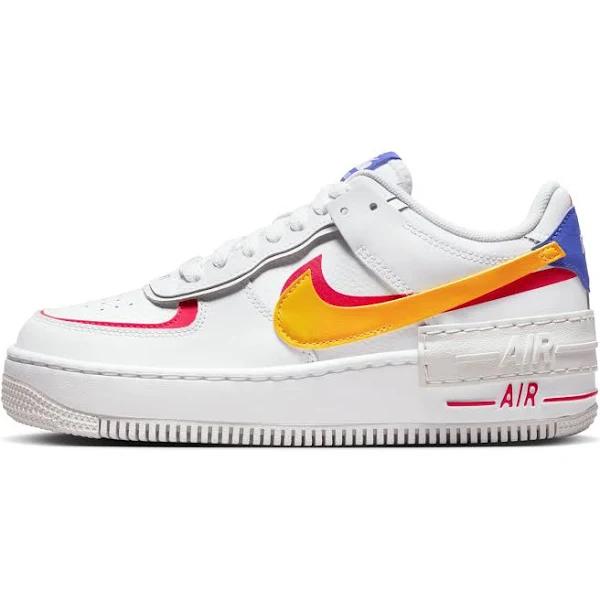 Nike Women's Air Force 1 Shadow Gundam White/sundial - Size 7.5