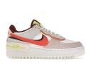 Nike Women's Air Force 1 Shadow Red/Orange/Volt