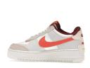 Nike Women's Air Force 1 Shadow Red/Orange/Volt