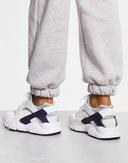 Nike Women's Air Huarache White/Obsidian - Size 11
