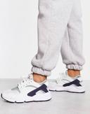 Nike Women's Air Huarache White/Obsidian - Size 11