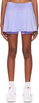Nike Women's Casual Skirt Light Thistle & White Court Dri-FIT Victory Skort M