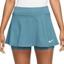 Nike Women's Casual Skirt Noise Aqua & White Court Dri-FIT Victory Skort M