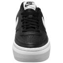 Nike Women's Court Vision Alta Shoes, Size 6.5, Black/White