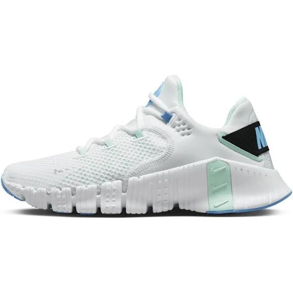 Nike Women's Free Metcon 4 Training Shoes, Size 7, White/Mint