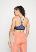 Nike Women's Indy Light-Support Padded V-Neck Sports Bra Blue