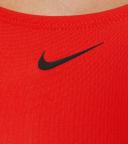 Nike Women's Logo Tape Fastback One Piece Swimsuit - Picante Red XS - Swimoutlet.com