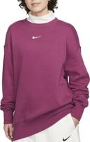 Nike Women's Nike Sportswear Phoenix Fleece Oversized Crewneck Rosewood/Sail