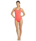 Nike Women's One Piece Swimsuit Bright Crimson Solid Powerback One-piece S