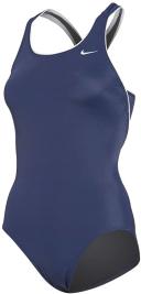 Nike Women's One Piece Swimsuit Midnight Navy Powerback One-piece M