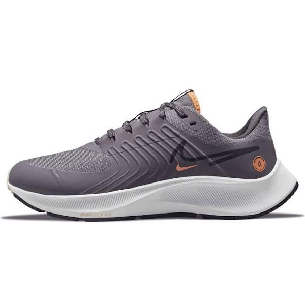 Nike Women's Pegasus 38 Shield Running Shoes, Purple Smoke/Cave Purple, 12
