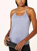 Nike - Women's Purple Singlets - One Dri-FIT Elastika Tank - Size L at The Iconic
